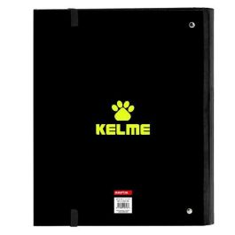 Carpeta de anillas Kelme Jungle Negro Gris Lima (27 x 32 x 3.5 cm)