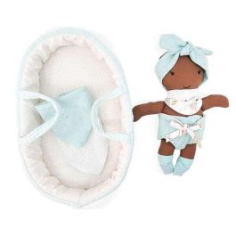 Muñecas primera infancia bb negrita capazo aguamar ref: 11303-24 28 cm Muñecas primera infancia bb negrita capazo aguamar ref: 11303-24 28 cm
