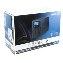 Phasak PH 9210 SAI Online Doble Conversión 1000 VA / 900 W Monofásico LCD Torre 3 Salidas USB