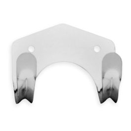 Inofix Colgador doble para herramientas en acero zincado, 3052-1-000 (3 unid.)