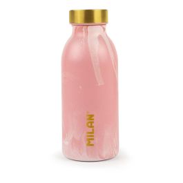 Milan Botella isotérmica Acero Inoxidable 0,35 L Serie Lava Rosa, Doble Pared, 12h Caliente/24h Frío, Antideslizante Precio: 15.49999957. SKU: B175X6T3KC
