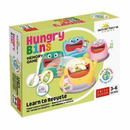 Adventerra GEO7640179640442 Juego Educativo Contenedores del Hambre para Aprender Clasificación Selectiva de Residuos por Colores Precio: 27.50000033. SKU: B16XKX8L4S