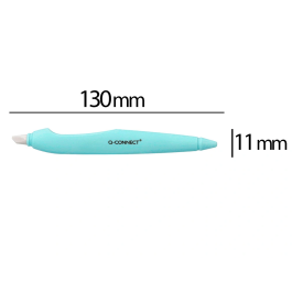 Q-connect Bisturí Plástico para Cortar Papel, Cuchilla Cerámica XD-119, Mango Ergonómico, 1 Unidad