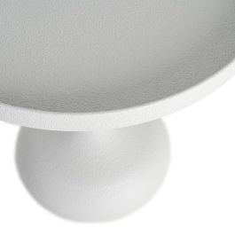 Mesita Blanco Metal 40 X 40 X 58 cm