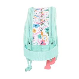 Portatodo Doble Peppa Pig Cosy corner Azul claro (21 x 8 x 6 cm) Portatodo Doble Peppa Pig Cosy corner Azul claro (21 x 8 x 6 cm)