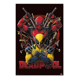 ERIK Poster Deadpool & Lobezno Marvel - Cine - 91,5x61cm - Papel brillo alta calidad 150gr Precio: 7.49999987. SKU: B195T4M7TA