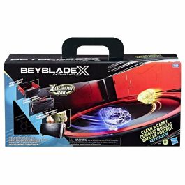 HASBRO Estadio Arena de Combate Beystadium Portátil Beyblade X - Plegable y Transportable para Batallas