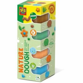 SES CREATIVE AAAAR50291 Plastilina Vegana Sin Gluten Lavable (4x90gr) - Colección Siéntete Bien Precio: 22.49999961. SKU: B1FTEKFDMT