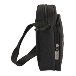 Safta Bandolera Pequeña Sevilla FC "Teen" Negra 16x22x6cm