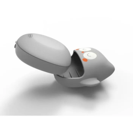 Infantino Luz Nocturna Recargable de Búho, Luz de Pared Nómada y Recargable para Bebés, Hasta 60 Horas de Duración