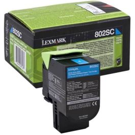 Lexmark Toner 802SC - 80C2SC0 - Cian - 2,000 páginas Lexmark Toner 802SC - 80C2SC0 - Cian - 2,000 páginas