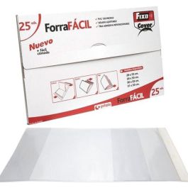 Fixo Forro para Libros Sin Adhesivo, Solapa Ajustable, PVC 120 Micras, Transparente, Caja de 25 Unidades Precio: 15.68999982. SKU: S8408946