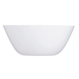Luminarc Zelie Ensaladera de Vidrio Templado Blanco 18 cm, Apto Microondas y Lavavajillas Precio: 3.50000002. SKU: S2703814