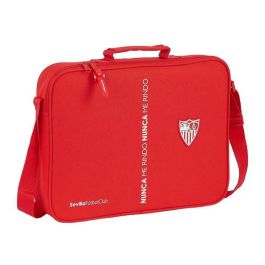 Cartera Escolar Sevilla Fútbol Club Rojo (38 x 28 x 6 cm)