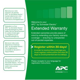 APC WBEXTWAR3YR-SP-03 Extensión de Garantía Service Pack 3 Años 24x7