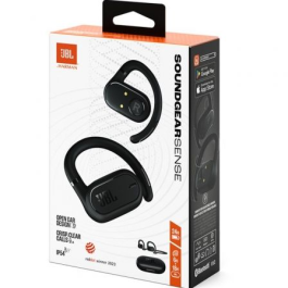 Auriculares Bluetooth JBL Soundgear Sense con estuche de carga/ Autonomía 8h/ Negros Auriculares Bluetooth JBL Soundgear Sense con estuche de carga/ Autonomía 8h/ Negros