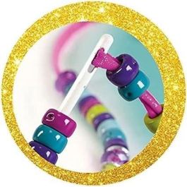 Clementoni Crazy Chic - Pulseras Multicolores para Niñas - Kit de Creación de Joyas DIY con Perlas - Juego Creativo Infantil +7 Años