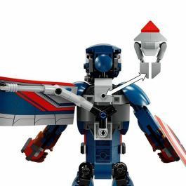 LEGO Marvel 76296 Nueva minifigura del Capitán América para construir - Juego de roles para niños de 8 años