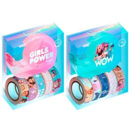 Wow Generation Cintas Decorativas Washi Tapes | Adhesivos para Manualidades y Proyectos Creativos | Apto para Niños y Niñas +3 Años