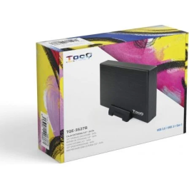 CAJA HDD TOOQ TQE-3527B 3.5'' SATA USB3.0 NEGRA
