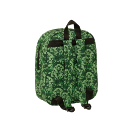 Mochila Escolar Hulk Negro Verde 22 x 27 x 10 cm 3D