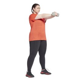 Camiseta de Manga Corta Mujer Reebok HB2046 Naranja (2XL)