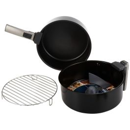Delonghi FH1396 / 1 Freidora sin Aceite MultiFry Extra Chef con Pantalla Digital, 7 Recetas, Accesorios de Rejilla Blanco/Negro Delonghi FH1396 / 1 Freidora sin Aceite MultiFry Extra Chef con Pantalla Digital, 7 Recetas, Accesorios de Rejilla Blanco/Negro