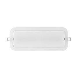 EDM Aplique de Emergencia LED 3.5W 160LM 24x4x8cm, Protección Sobrecarga, Luz Día 6500K, IP20 EDM Aplique de Emergencia LED 3.5W 160LM 24x4x8cm, Protección Sobrecarga, Luz Día 6500K, IP20