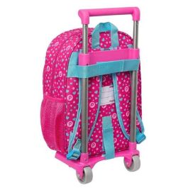 Mochila Escolar con Ruedas Pinypon Azul Rosa 26 x 34 x 11 cm Mochila Escolar con Ruedas Pinypon Azul Rosa 26 x 34 x 11 cm