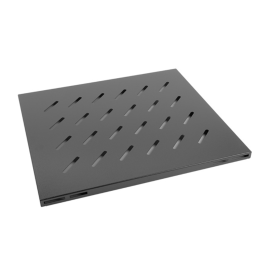 Lanberg Bandeja o Estante Fijo 1U 19" 465x500 mm, para Armarios 800 mm de Profundidad, Capacidad 120 kg, Color Negro Precio: 18.49999976. SKU: S5605085