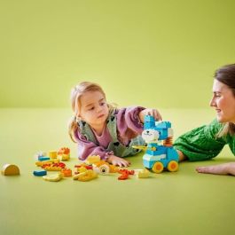 LEGO DUPLO 10448 Animales Sobre Ruedas 3 en 1 Juguete de Construcción para Bebés, Bloques Creativos, 58 Piezas, +2 Años