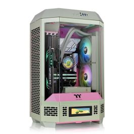 Thermaltake Tower 300 Matcha Plum Caja PC Micro Torre Ciruela - Soporte HDD/SSD 2.5"/3.5", Ventiladores 120/140mm