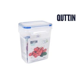 Quttin Fiambrera hermética rectangular 1600 cc (12 Unidades)