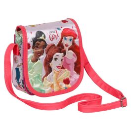 KARACTERMANIA Bolso Muffin infantil Princesas Disney con solapa, cierre magnético y correa ajustable al hombro