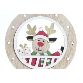 DKD Home Decor Decoración Colgante Navidad Tradicional MDF Cuerda Natural Rojo Figuras Reno Papa Noel Surtido 0.5x13x10 cm (12 Unidades) DKD Home Decor Decoración Colgante Navidad Tradicional MDF Cuerda Natural Rojo Figuras Reno Papa Noel Surtido 0.5x13x10 cm (12 Unidades)