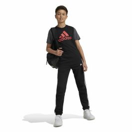 Camiseta de Manga Corta Unisex Adidas Essentials Negro