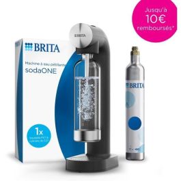 Máquina de agua con gas BRITA sodaONE - negra Máquina de agua con gas BRITA sodaONE - negra