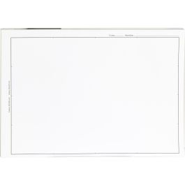 Bloc Dibujo Liderpapel Lineal Encolado 230x325 mm 20 Hojas 180 gr-M2 Con Recuadro