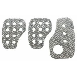 OMP OMPOA0-1050 Set 3 Pedales de Aluminio Arenado 2,5mm Pre-Curvados Moleteados para Rally y Competición Precio: 26.79000016. SKU: S3706647