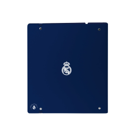 Safta Carpeblock Real Madrid 1ª Equip. 24-25, Anillas 4x35 mm A4, Tapas PP Foam, Con Recambio y Separadores