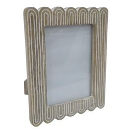 DKD Home Decor Marco para Fotos 13x18 cm de Madera de Mango Natural, Acabado Colonial Decapé - Medidas 2 x 23 x 18.5 cm Precio: 11.88999966. SKU: S3040241