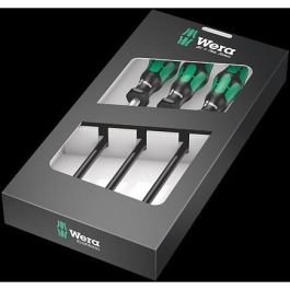 Wera 391/3 Juego de destornilladores planos para abrazaderas, 3 piezas