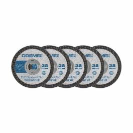 Dremel 12 Discos de Plástico EZ Speedclic Ø38mm - Accesorios de corte rápido y fácil sin llave para todo tipo de plásticos