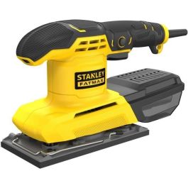 STANLEY FATMAX FMEW214K-QS Lijadora Orbital Eléctrica 280W con Órbita de 2mm, para Lijado Profesional en Madera, Metal y Multimateriales con Maletín STANLEY FATMAX FMEW214K-QS Lijadora Orbital Eléctrica 280W con Órbita de 2mm, para Lijado Profesional en Madera, Metal y Multimateriales con Maletín