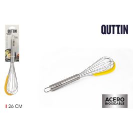 Batehuevos de acero inoxidable con pala 26 cm - Quttin (12 Unidades) Precio: 22.49999961. SKU: B1CZYCY33Z