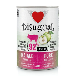 Disugual Fruit Dog Cerdo Manzana Alimento Húmedo para Perro, 6 latas x 400 gr Precio: 13.4999997. SKU: B1HHP2A3D2