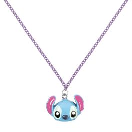 PEERS HARDY Set 2 Colgantes Stitch Disney - Collar Doble Capa con Ohana