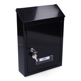 Edm Buzón de acero modelo Standard negro 210 x 60 x 300 mm Precio: 13.50000025. SKU: B15LTS4LV9