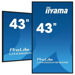 iiyama Monitor 43" UHD VA 3840x2160 500cd/m² Haze 25% para Señalización Digital 24/7 Precio: 574.68999973. SKU: B19BPRJW8H