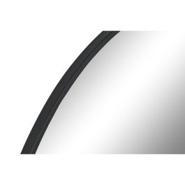 Espejo de pared Home ESPRIT Negro Moderno 100 x 2 x 100 cm Espejo de pared Home ESPRIT Negro Moderno 100 x 2 x 100 cm